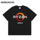 新款 锐龙处理器 短袖 夏季 圆领纯棉男女同款 AMD CPU 印花周边T恤