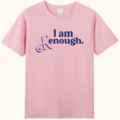 t恤夏 圆领纯棉短袖 Kenough芭比肯ken图案高司令电影周边同款