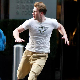 美国队长同款短袖t恤Captain America克里斯·埃文斯Chris Evans