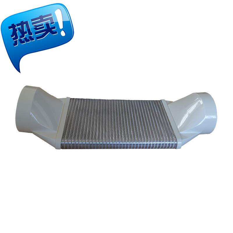 实用配件通风管免打孔环保家用不打孔e排气管扁管pvc管道过梁器