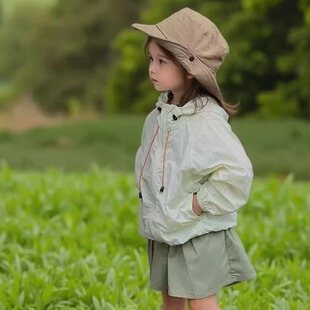儿童防晒衣2025夏季 防紫外线轻薄透气防晒服男女童户外外套 UPF50