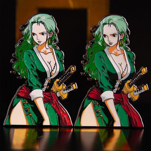 海贼王女索隆徽章冰箱贴魔术贴