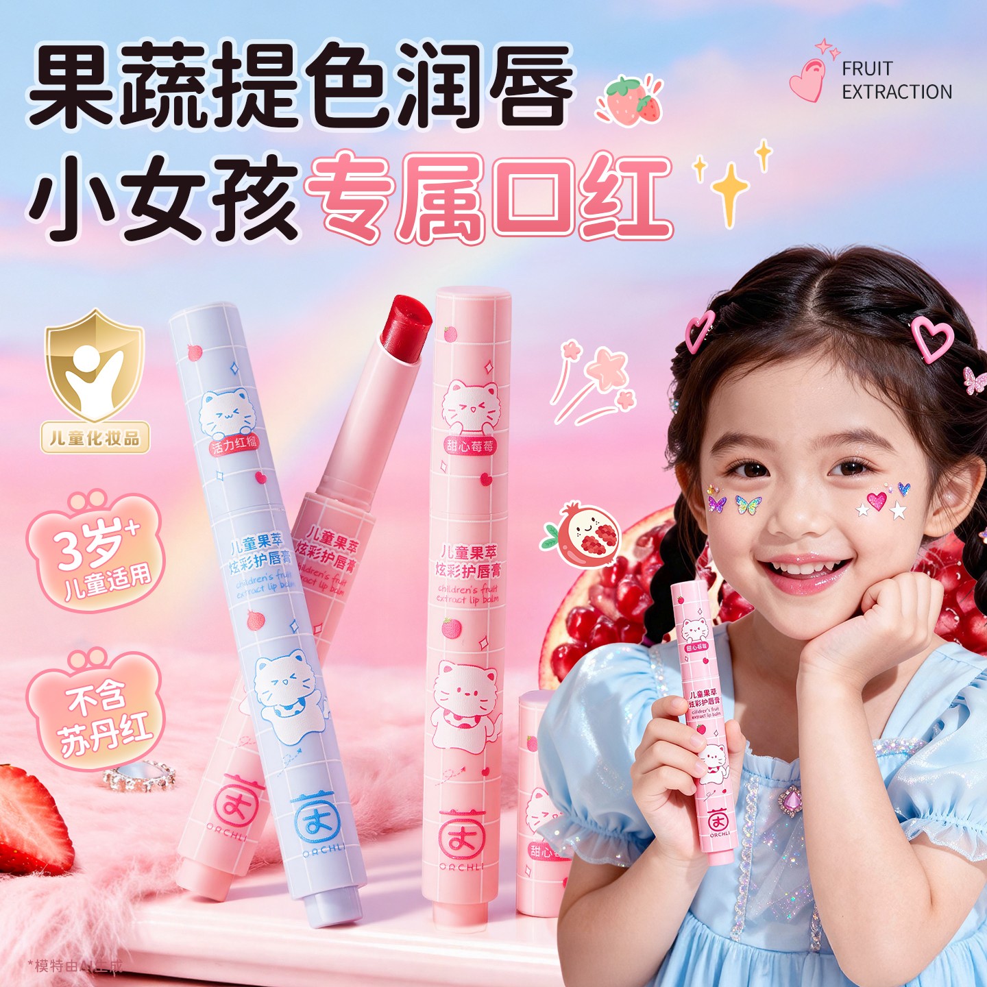 【央ma推荐】保湿儿童唇膏第1名