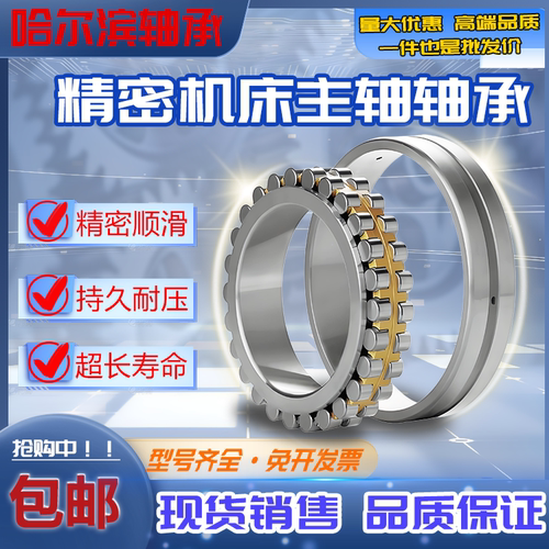 哈尔滨机床主轴轴承NN3034K/P4W33 NN3034K/P5W33 3182134 K