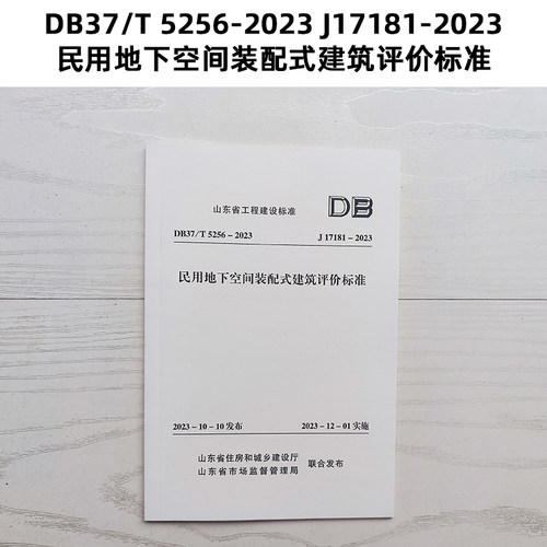 山东省民用地下空间装配式