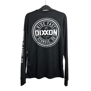 速干大图案字母印花长袖t恤！外贸加大加胖男圆领长袖t恤速干凉快