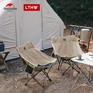 ghế bàn ăn gấp gọn Naturehike Ghế Moon Ghế Gấp Ngoài Trời Cắm Trại Ghế Dã Ngoại Di Động Ghế Salon Siêu Nhẹ Câu Cá Phân ghế cao gấp gọn ghế nằm gấp gọn