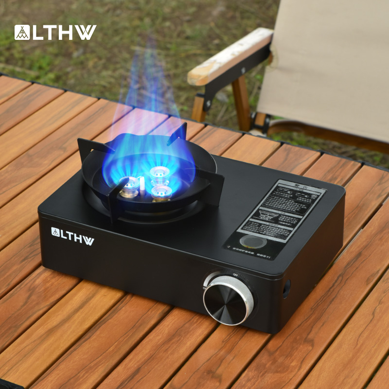 LTHW旅腾卡式炉家用户外燃气灶便携式炉具露营卡磁瓦斯卡斯火锅炉