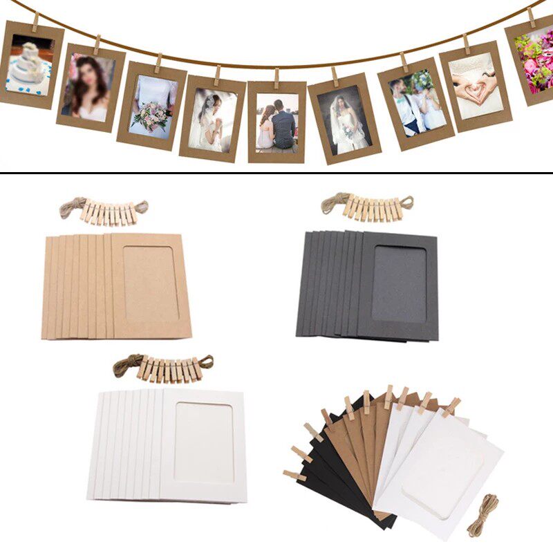 photo frame for picture wooden photo frame clip paper pictur