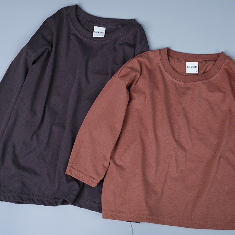 【断码特价】韩国进口春秋女童时尚连衣裙打底衫半身裙家居服套装
