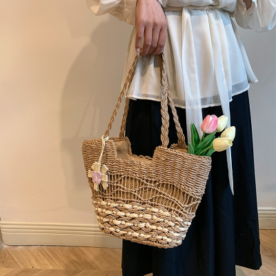 草编包度假旅行大藤条编织包休闲