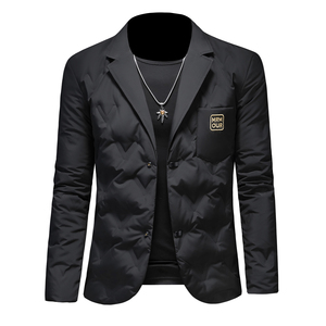 2026新款西装男90%白鸭绒羽绒服冬装外套5666p245图片
