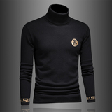 冬季2026男套头羊毛衫两翻领高领加厚毛衣针织衫毛织衫9707p135，男装针织衫/毛衣，电商D222