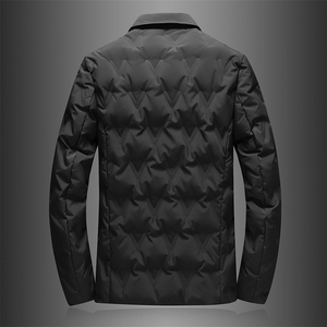 2026新款西装男装90%白鸭绒羽绒服冬装轻薄外套5518p245图片