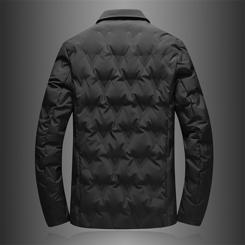 森林猎人新款西装男装90%白鸭绒羽绒服冬装轻薄外套5517p245,男装羽绒服,电商D222