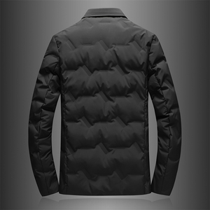 森林猎人新款西装男装90%白鸭绒羽绒服冬装外套5616p245图片