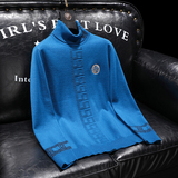 森林猎人冬季羊毛衫翻领高领加厚毛衣男装针织衫毛织衫9518p135，男装针织衫/毛衣，电商D222