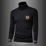 冬季2026男套头羊毛衫两翻领高领加厚毛衣针织衫毛织衫9707p135，男装针织衫/毛衣，电商D222