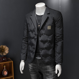 2026新款西装男90%白鸭绒羽绒服冬装外套5666p245，男装羽绒服，电商D222
