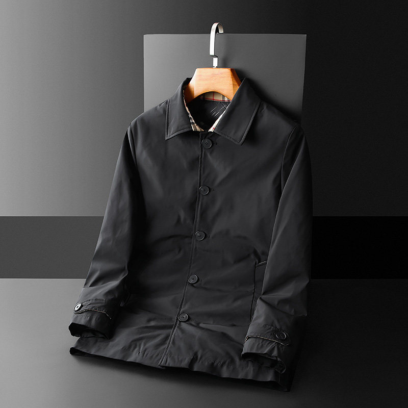 森林猎人新款男装中长款羽绒服新款男90%白鸭绒外套翻领1101p265,男装羽绒服,电商D222