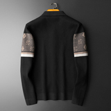 2025秋冬男开衫加厚拉链毛衣羊毛衫针织衫格子大货2530p145，男装针织衫/毛衣，电商D222