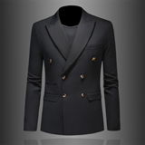 2026新款春秋双排扣小西装男韩版便西服四季外套2806AP170，男装西服，电商D222