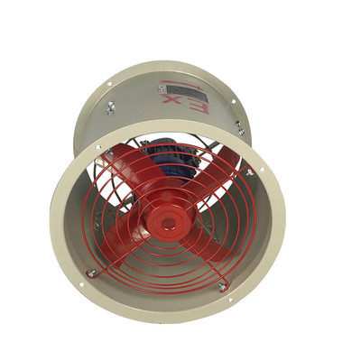 圆筒防爆轴流风机纯铜芯CBF300/400/500管道式工业引风机220V380V