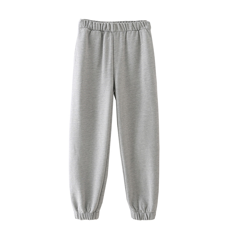 欧阳娜娜同款bm卫裤束脚裤