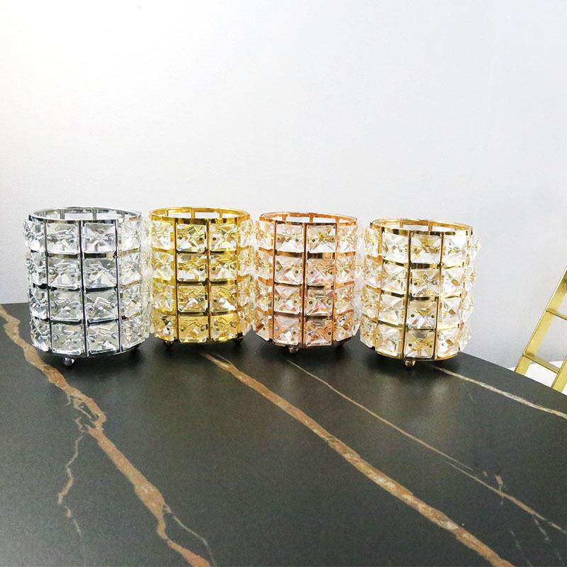 网红水晶化妆刷收纳化妆品收纳盒整理盒筒刷子眉笔桶彩妆刷置物架