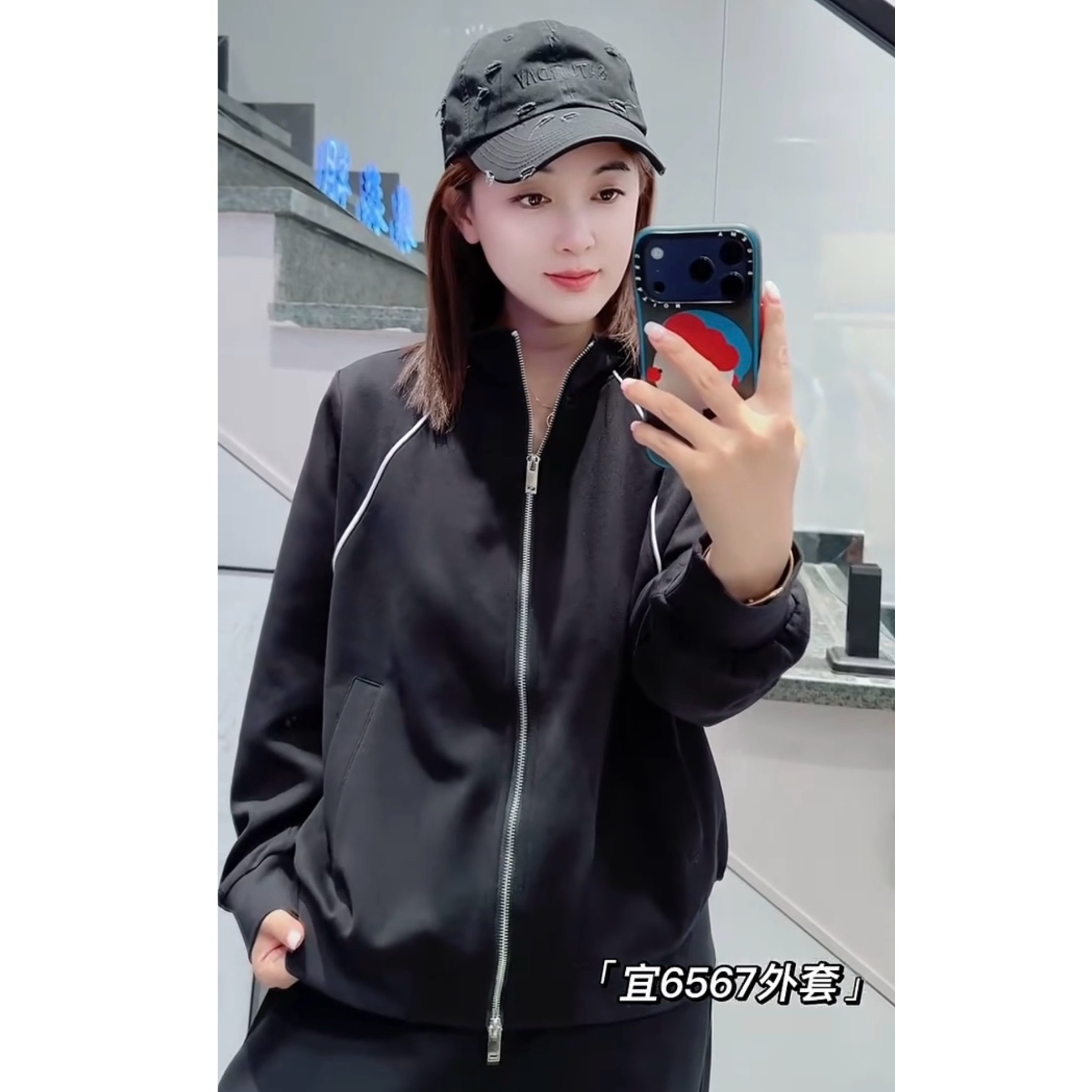 大码女装早秋新运动休闲套装女