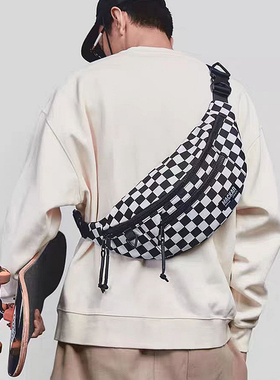 MACKAR户外运动旅行腰包男大容量胸包多功能单肩包城市出行斜挎包