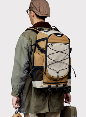 MACKAR户外运动登山徒步旅行双肩包男大容量电脑背包大学生书包女