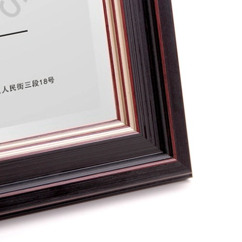 Retro A4 Certificate Box размещение лицензии на Wall Business Photo Frame Лицензия авторизованная книга Регистрация торговой марки