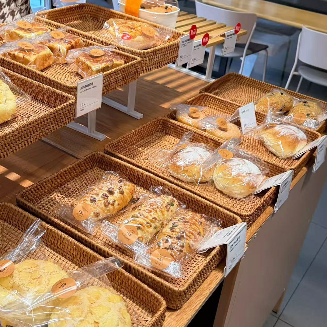越南藤编面包篮馒头筐食品篮