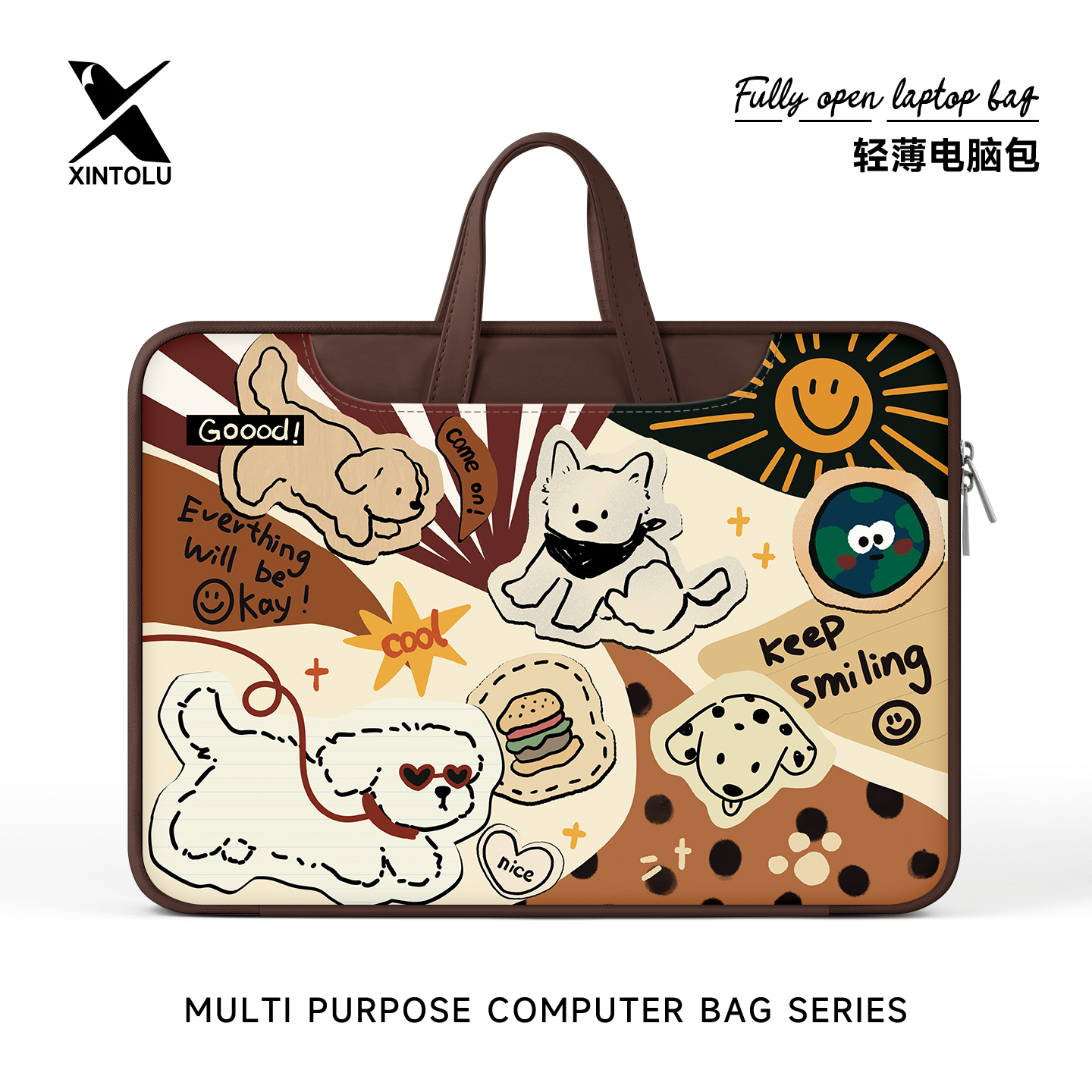 新通路笔记本电脑包原创新款苹果