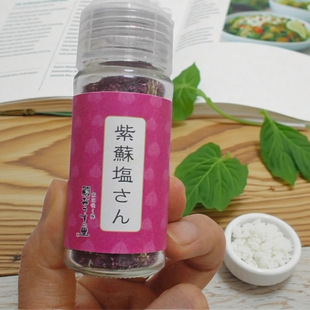 日本特色紫苏盐梅子盐完熟梅果汁昆布醋美味食品用盐调味料调味品