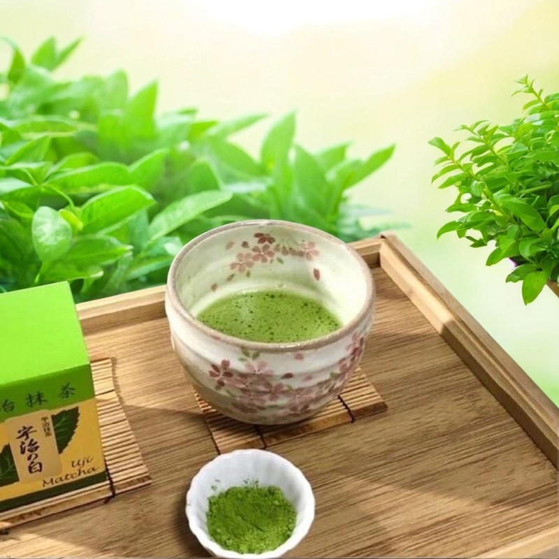 日本不老门宇治抹茶高级特上抹茶五十铃小绿初昔