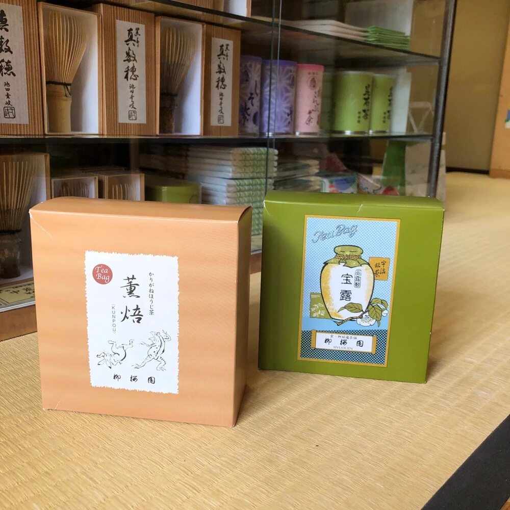京都名茶柳樱园焙茶系列