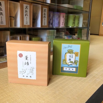 京都名茶柳樱园焙茶系列