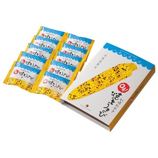 日本北海道札幌超好吃玉米烧仙贝大通公园名物薯片锅巴零食包