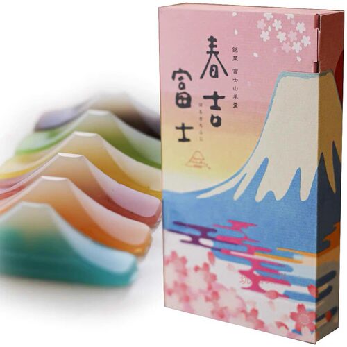 日本代购静冈春吉富士羊羹独立装