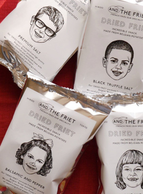 现货日本银座DRIED FRIET人气网红神仙好吃薯条AND THE FRIET