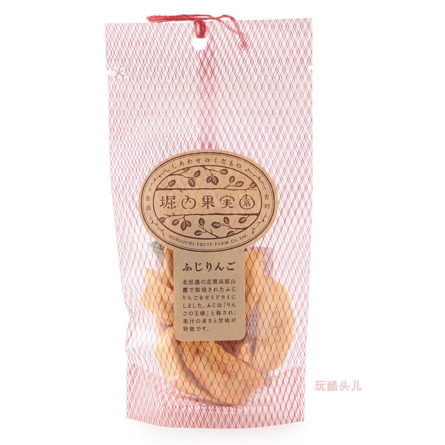 日本堀内果实园富有柿草莓干水果干饱腹感强低卡零食果肉干