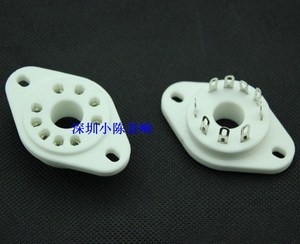 9脚陶瓷电子管管座九脚胆插座GZC9-P 适合西门子RS1003 F3A射频管