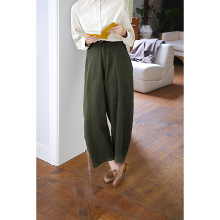 自然而蓝丨120斤 梨形推荐 自留 巨显瘦 百搭镰刀裤  原创自制