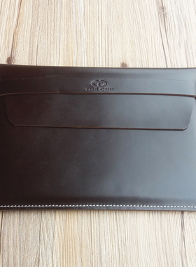 头层牛皮电脑保护套适用ipadproairmini简约平板包真皮质套MacBookPro内胆包apple可定制