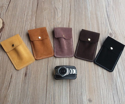 真皮腕表收纳包出差便携式小包