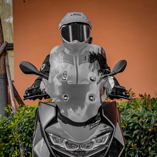 GSADV适配25款宝马C400GT风挡改装件摩托车前挡风板加高可调升降