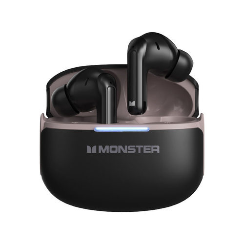新品MONSTER魔声蓝牙耳机D02入耳式适用游戏运动降噪低延迟耳机