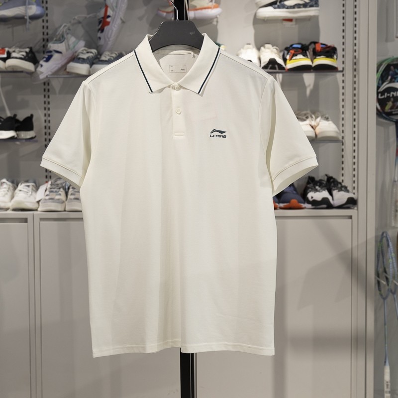 李宁短袖POLO衫男子2025夏季新款冰感舒适吸湿排汗翻领T恤APLV091,运动服/休闲服装,运动POLO衫,淘宝优惠券,粉丝福利购,淘宝优惠卷
